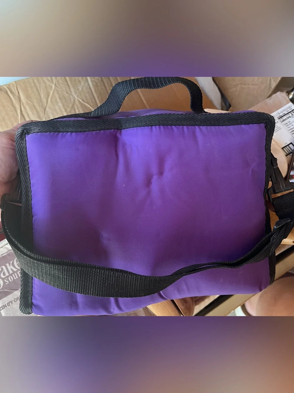 Arctic Zone Vibrant Purple Lunchbox with Mini Cooler New Without Packaging